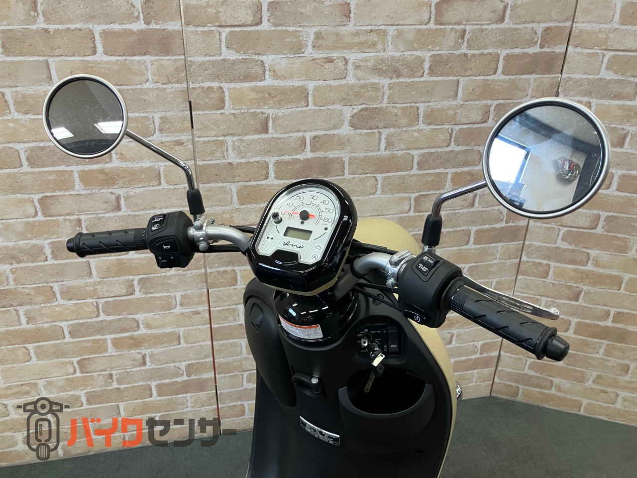 ビーノ　メットインスクーター　ハーベストベージュ　アイドリングストップ_12