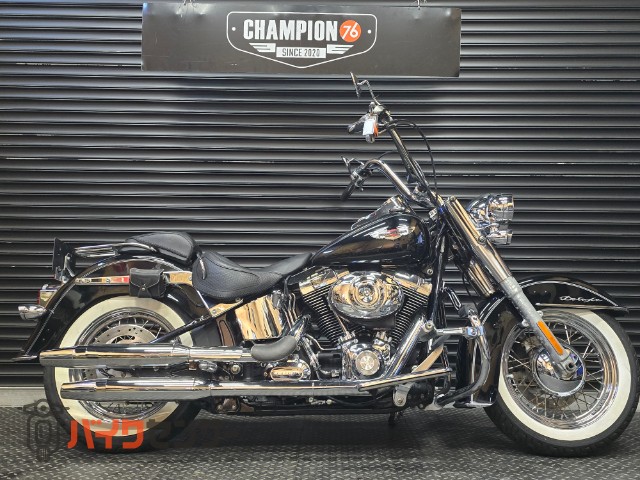 FLSTN ソフテイルデラックス　エンジンガード　アップハンドル　フォグライト