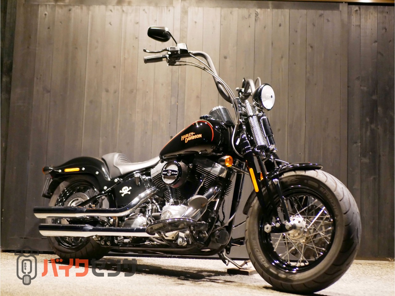 2008年式 良好車を110万円】FLSTSBクロスボーンズ買取査定事例 バイク