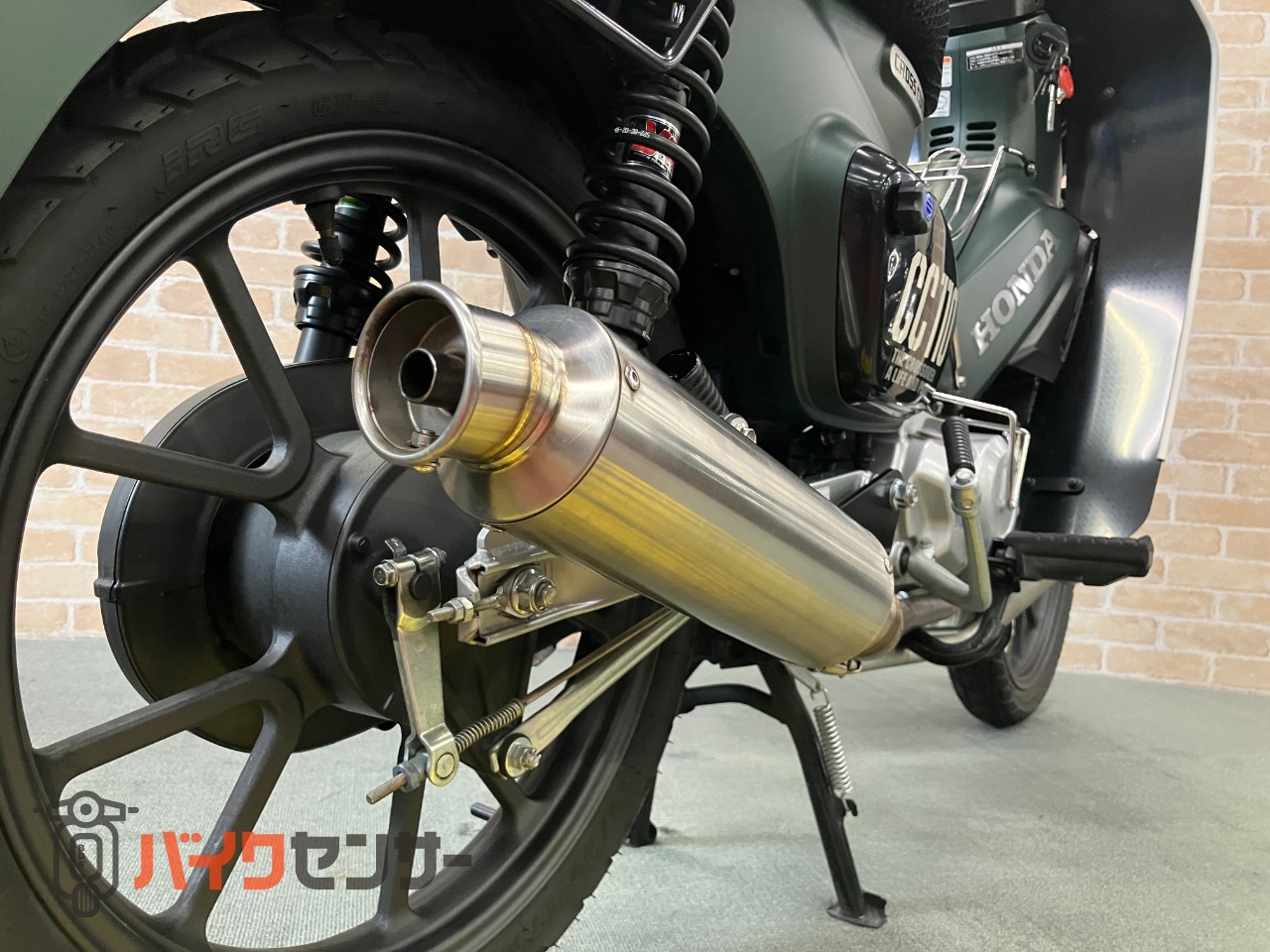 クロスカブ110　カスタムマフラー　アンダーガード　グリップヒーター　レッグガード_27