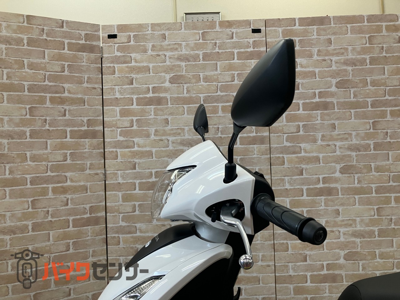 DIO110 Lite　パール スノーフレーク ホワイト　新基準原付・原付免許運転可能　メットイン　サイドスタンド_11