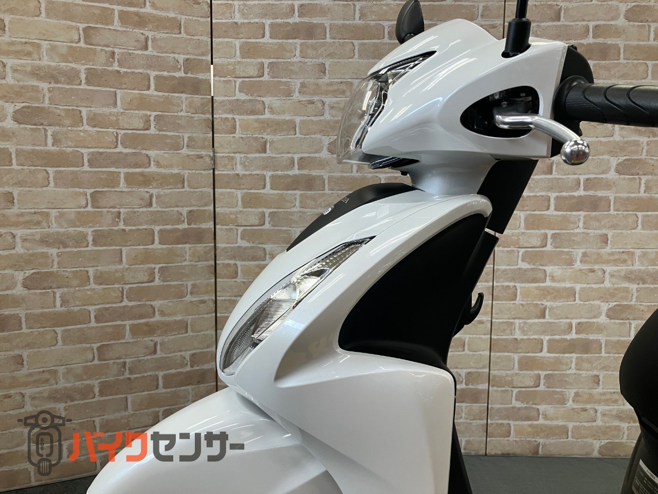 DIO110 Lite　パール スノーフレーク ホワイト　新基準原付・原付免許運転可能　メットイン　サイドスタンド_12