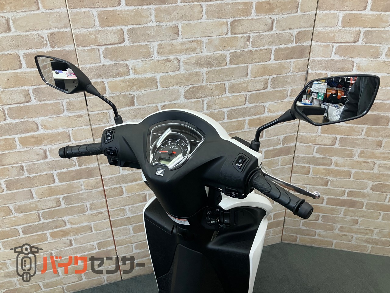 DIO110 Lite　パール スノーフレーク ホワイト　新基準原付・原付免許運転可能　メットイン　サイドスタンド_48