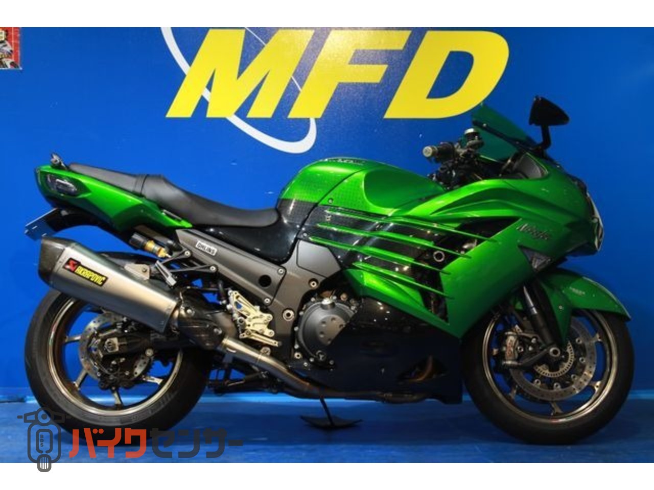 カワサキ Ninja ZX-14R オーリンズRサス、アクラポビッチ