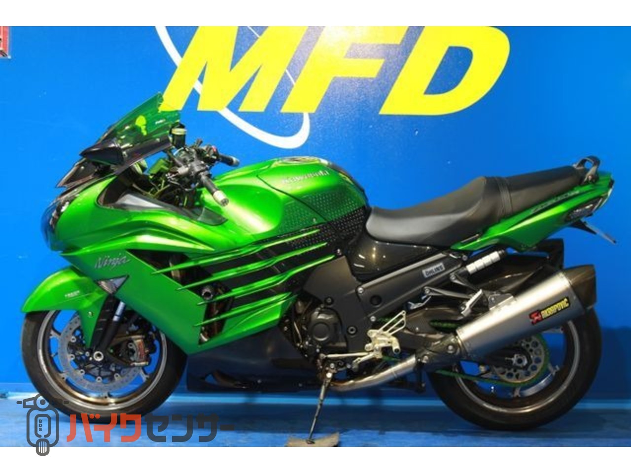 カワサキ Ninja ZX-14R オーリンズRサス、アクラポビッチ