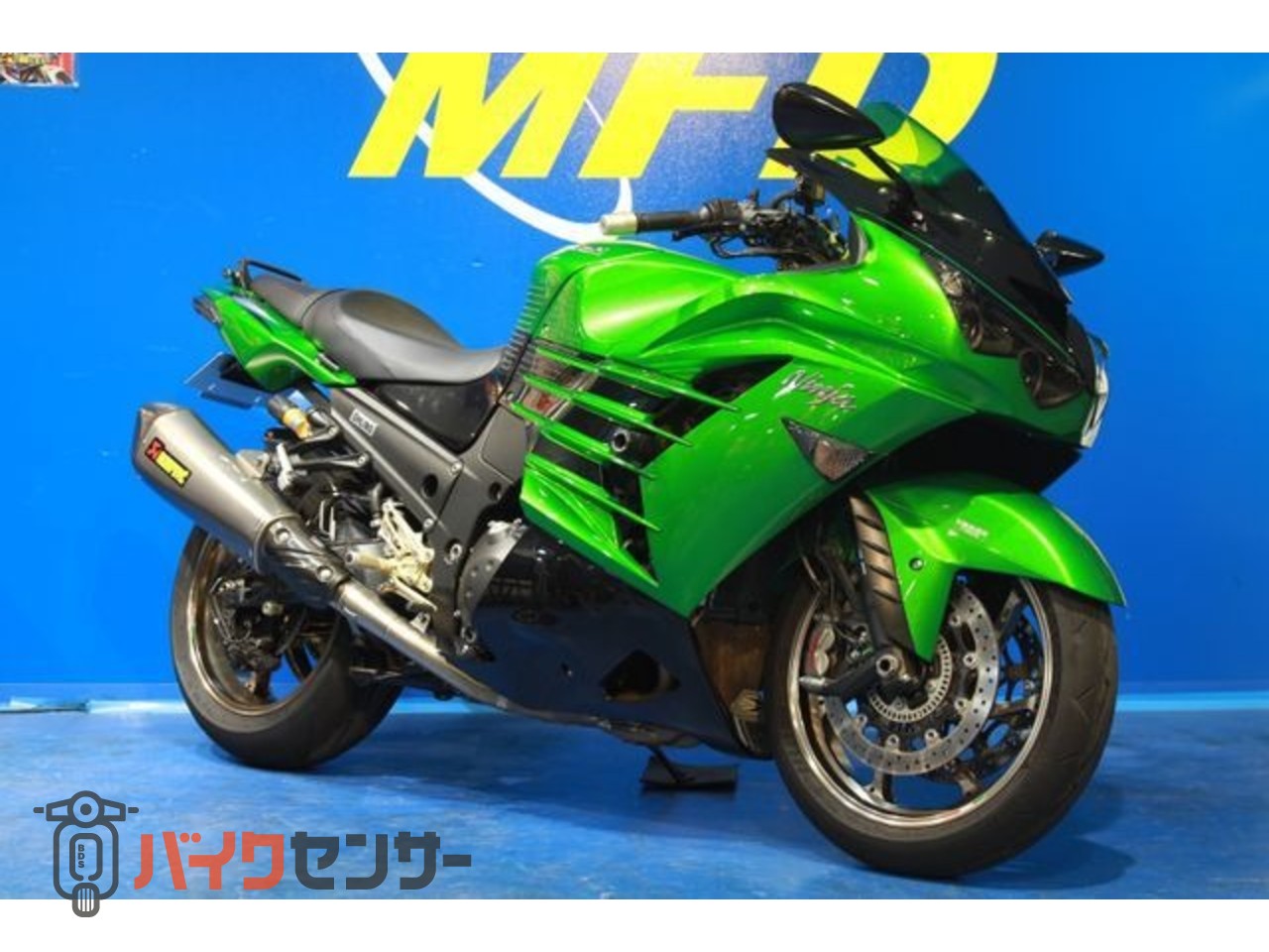 カワサキ Ninja ZX-14R オーリンズRサス、アクラポビッチ