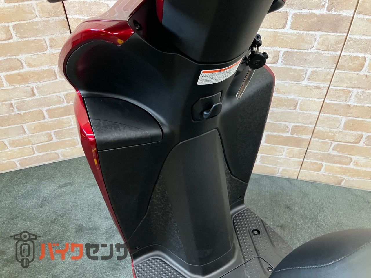 DIO110 Lite　新基準原付・原付免許運転可能　メットイン　サイドスタンド　キャンディラスターレッド_9