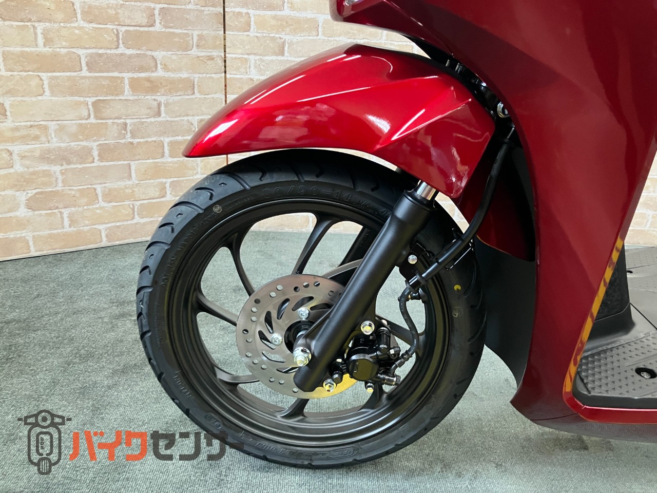 DIO110 Lite　新基準原付・原付免許運転可能　メットイン　サイドスタンド　キャンディラスターレッド_13