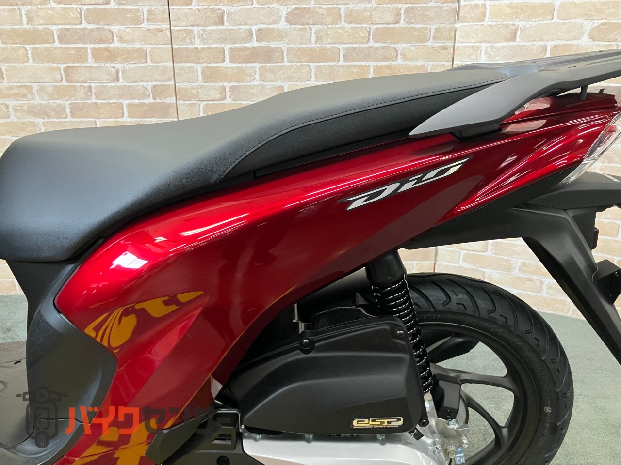 DIO110 Lite　新基準原付・原付免許運転可能　メットイン　サイドスタンド　キャンディラスターレッド_18