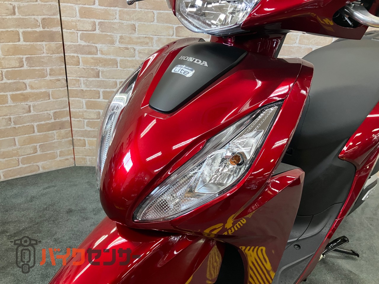 DIO110 Lite　新基準原付・原付免許運転可能　メットイン　サイドスタンド　キャンディラスターレッド_21