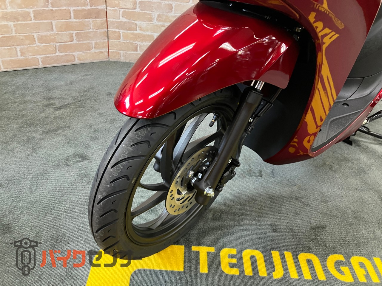 DIO110 Lite　新基準原付・原付免許運転可能　メットイン　サイドスタンド　キャンディラスターレッド_22