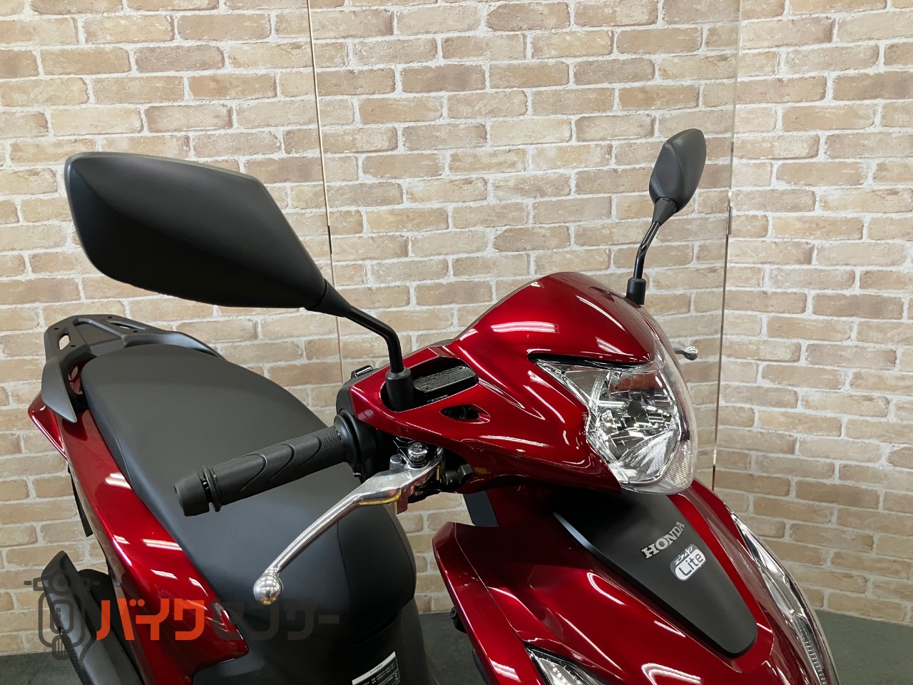 DIO110 Lite　新基準原付・原付免許運転可能　メットイン　サイドスタンド　キャンディラスターレッド_24