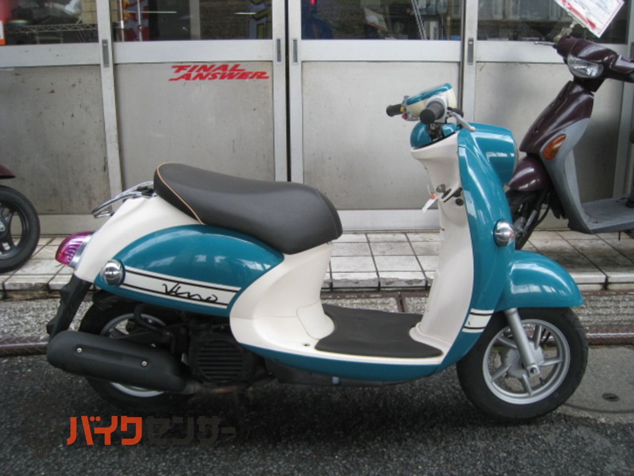 ヤマハ ビーノ SA37J グリーン ノーマル B619342| BDSバイクセンサー