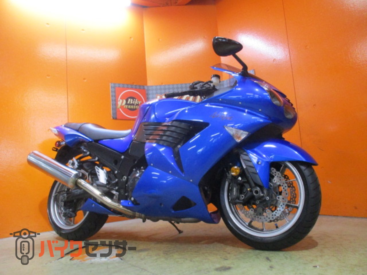 整備済み カワサキ Ninja ZX-14 ブルー ノーマル車両 フルカウル 走行7,852km
