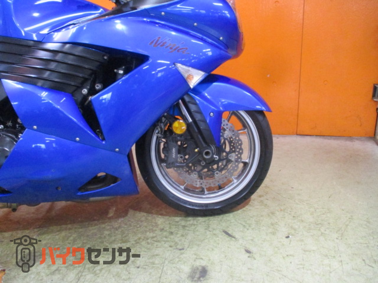 カワサキ Ninja ZX-14 ブルー ノーマル車両 フルカウル 走行7,852km