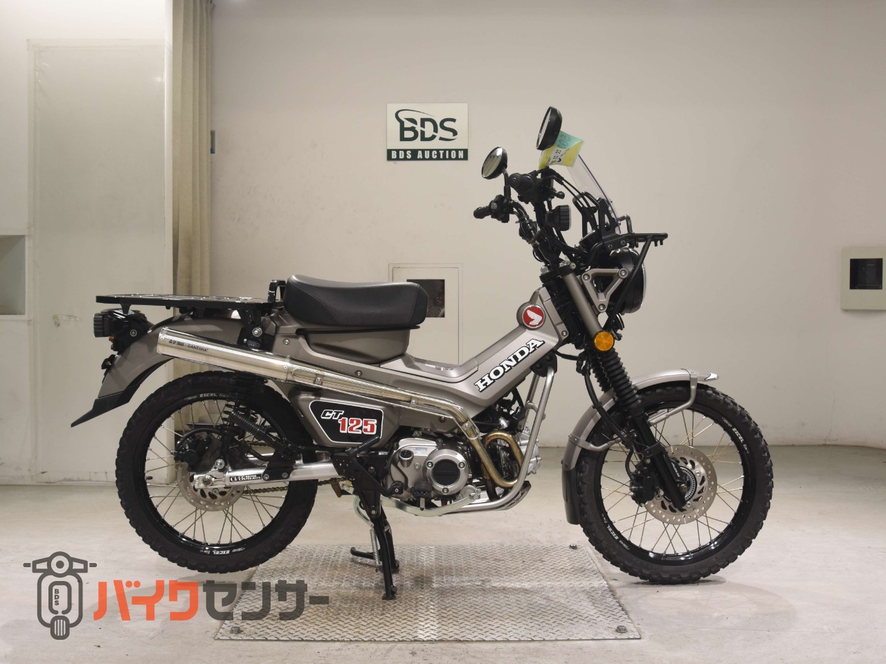 CT125ハンターカブ　エクセルワイドリム　ナイトロンＲサス　ウオタニSP2　T-REV　SP忠男マフラー　OVERスイングアーム_0