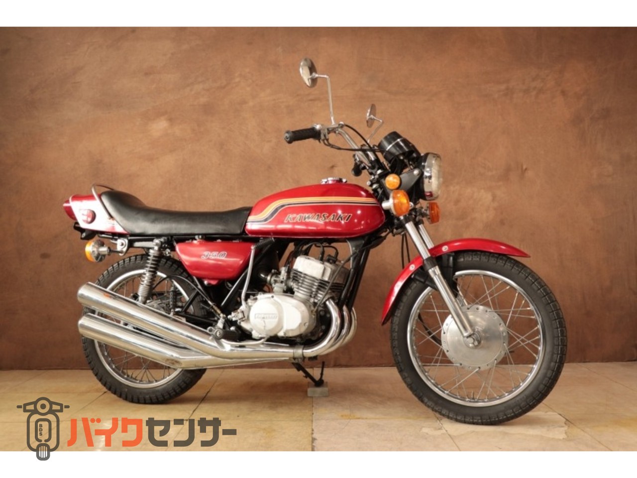 カワサキ 350SS 初期型マッハ2 オリジナルの2オーナー車 B621592| BDS