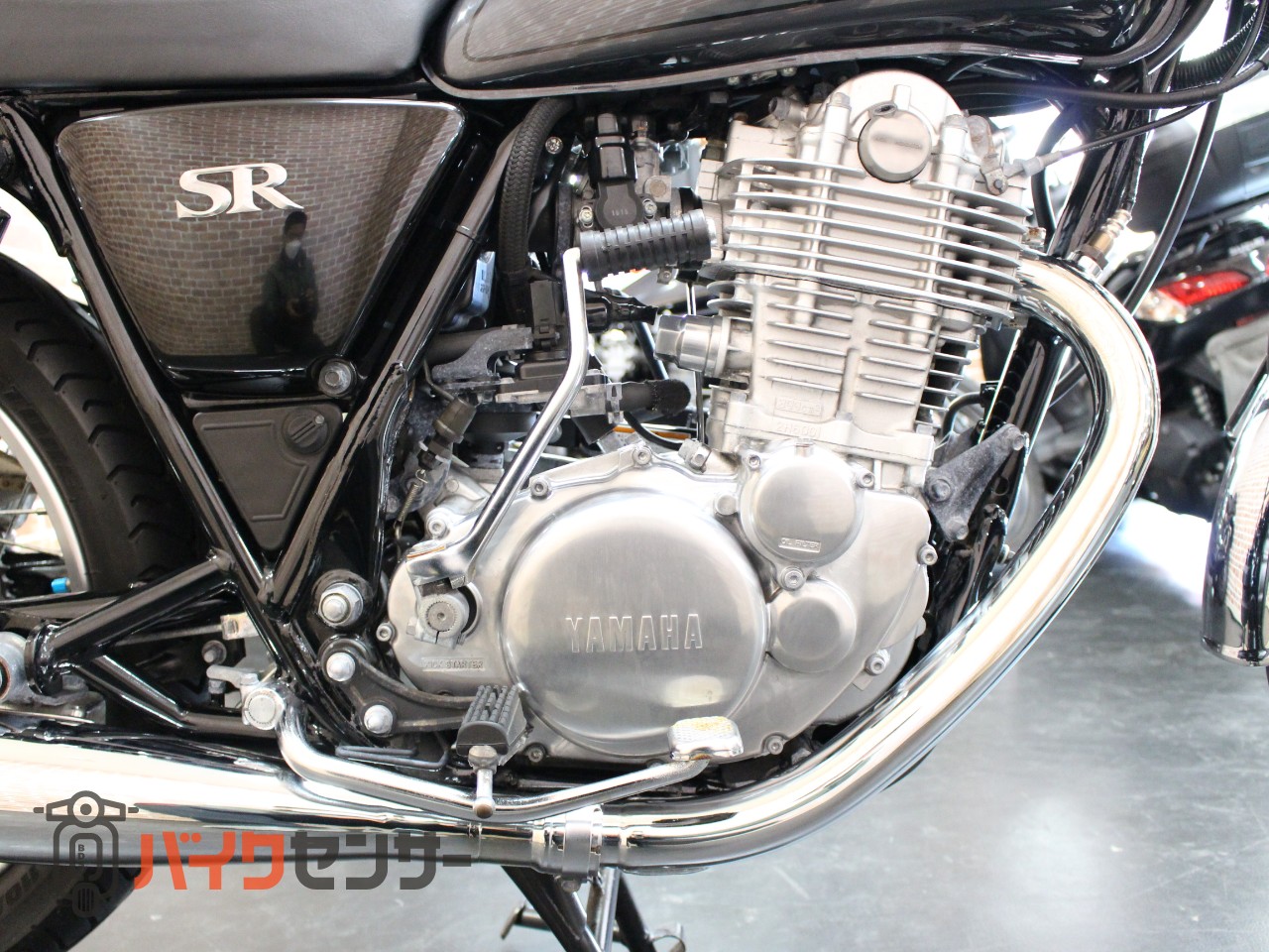 ヤマハ SR400-5 FinalEdition PRUNUSマフラー パフォーマンスダンパー