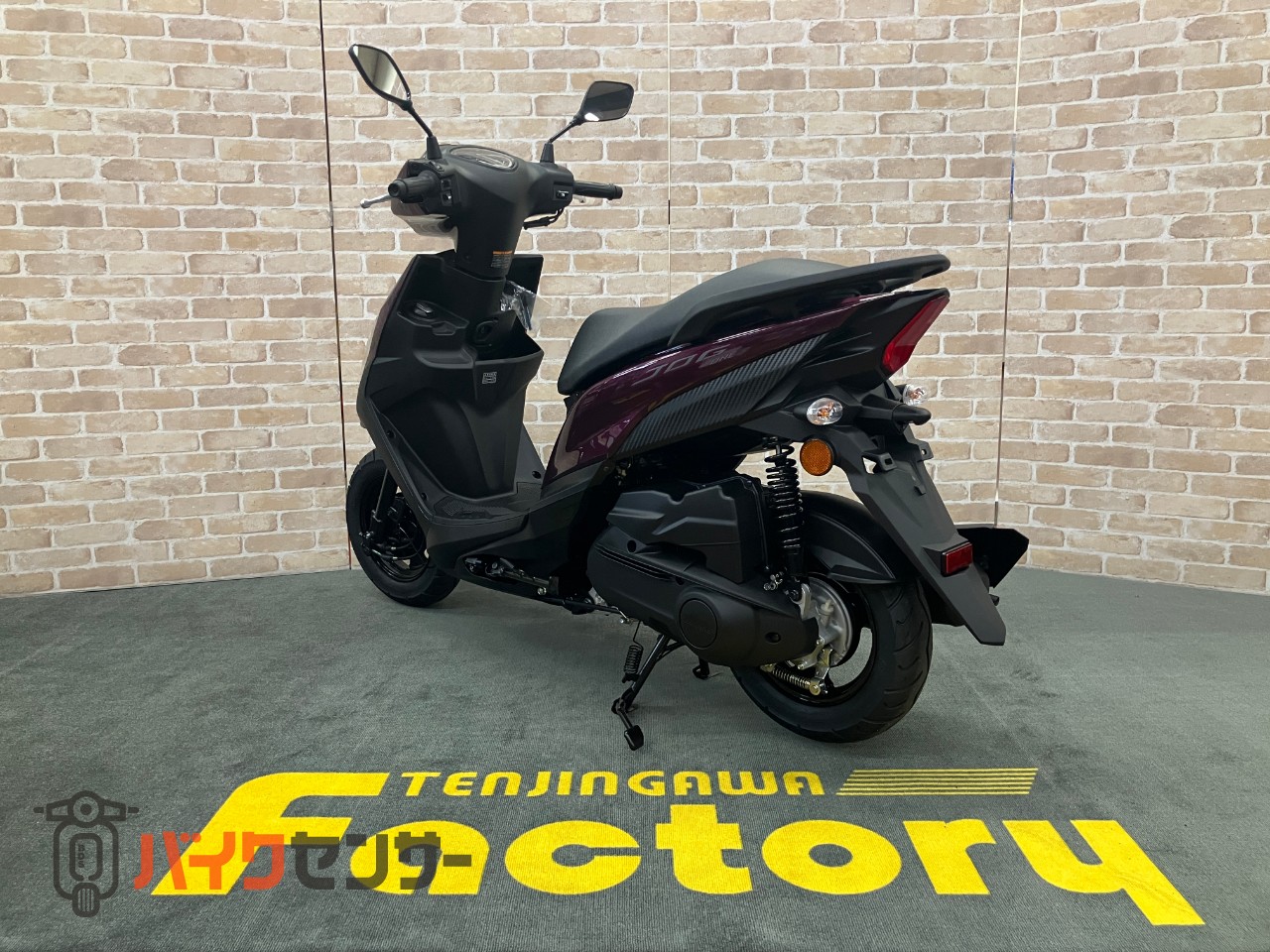 JOG ONE 新基準原付 原付免許運転可能　メットイン　サイドスタンド_5