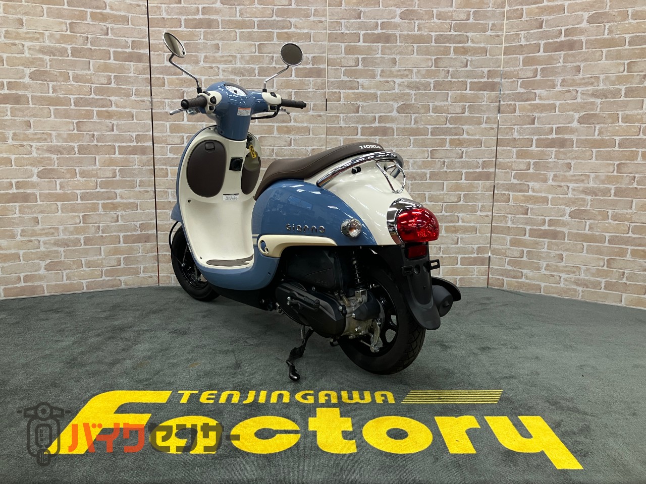 ジョルノ 2020年モデル　ポニーブルー　メットイン　アイドリングストップ_5