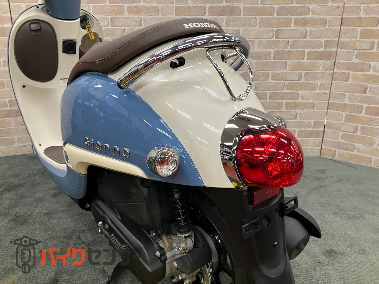 ジョルノ 2020年モデル　ポニーブルー　メットイン　アイドリングストップ_6