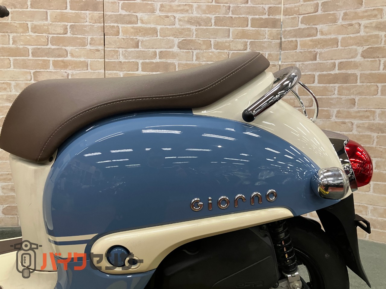 ジョルノ 2020年モデル　ポニーブルー　メットイン　アイドリングストップ_13