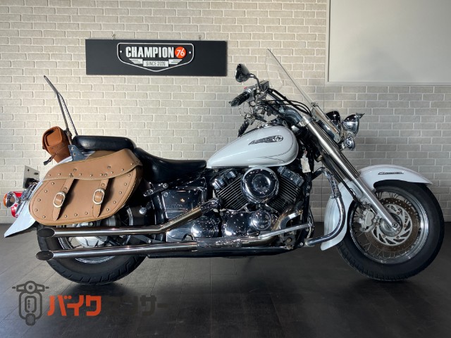 ドラッグスター400クラシック  ＥＴＣ　社外マフラー　ＵＳＢポート　スクリーン　ＣＣバー　エンジンガード　サイドバッグ　フォグランプ