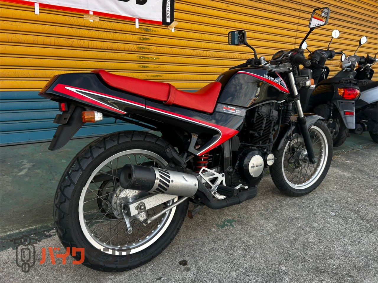 スズキ NZ250 シングル油冷33Ps 1986年式 B623452| BDSバイクセンサー