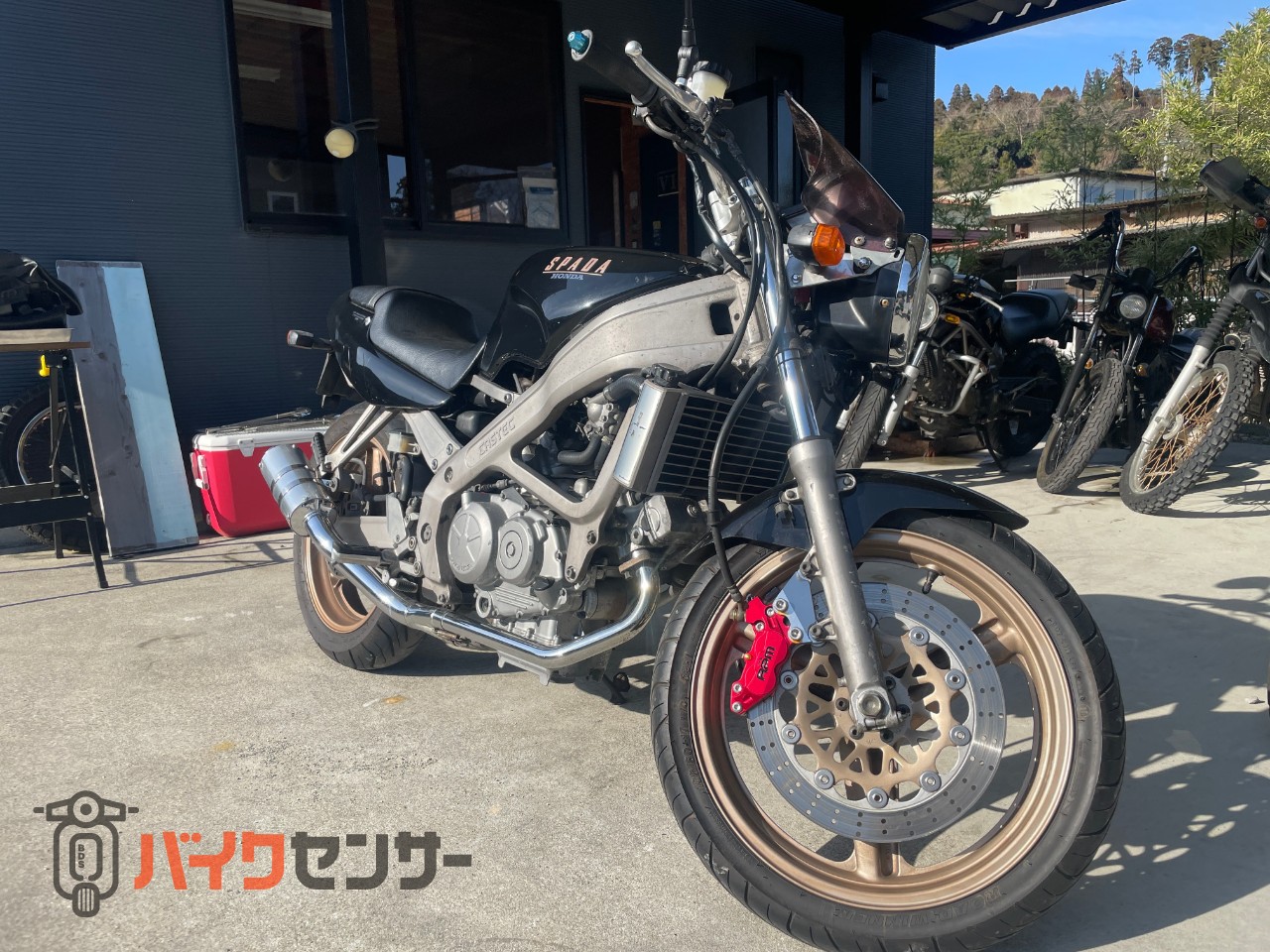 ホンダ　VT250スパーダ MC20 モリワキマフラー YSSリアサス RPMキャリパー 実働 低走行 書類あり ホンダ VT250スパーダ MC20 モリワキマフラー YSSサス RPMブレーキ装備