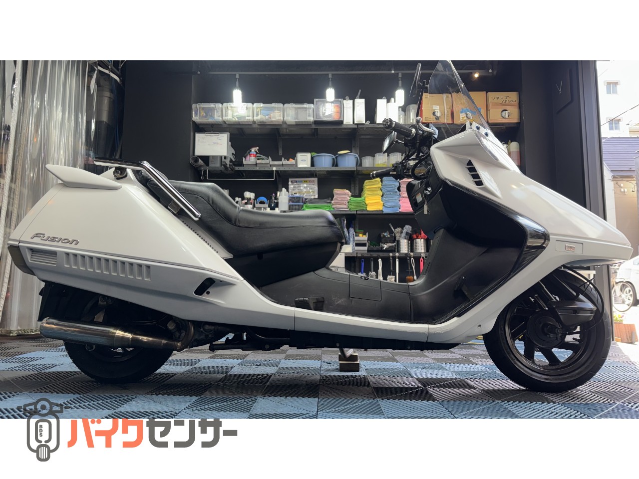 ホンダ フュージョン 純正タイプ ノーマルマフラー ローダウン