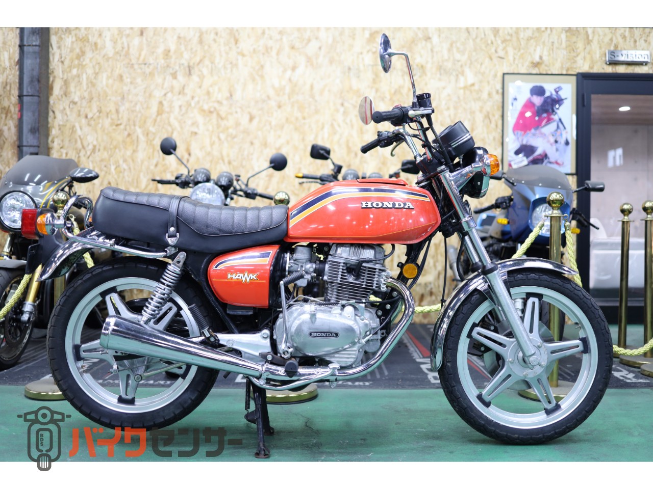 ホンダ CB400T ホークII フルノーマル車両 当時物 純正パーツ B625083
