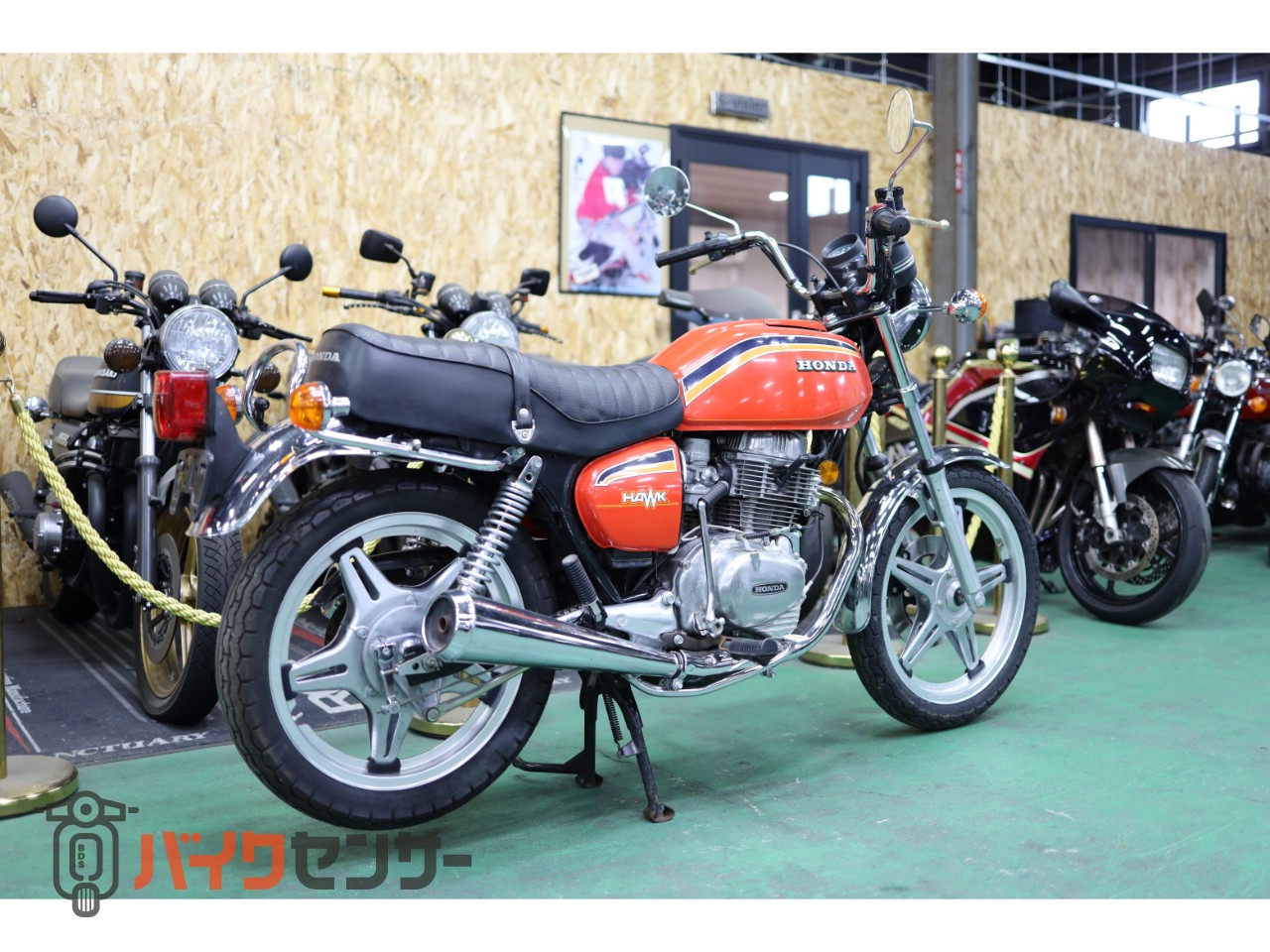 ホンダ CB400T ホークII フルノーマル車両 当時物 純正パーツ B625083
