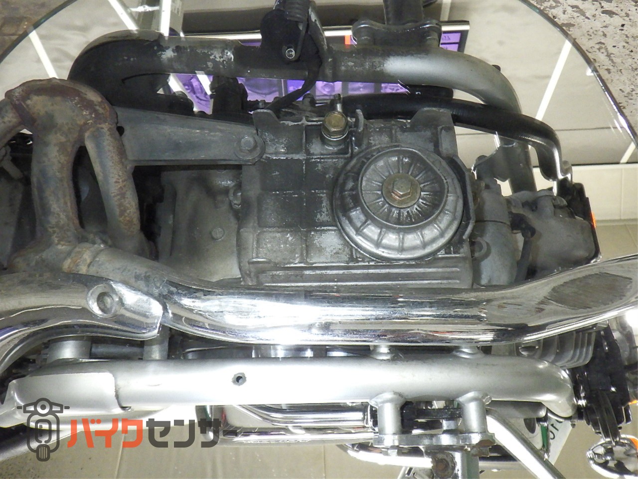 マグナ250　Vツイン水冷エンジン　リアキャリア_7