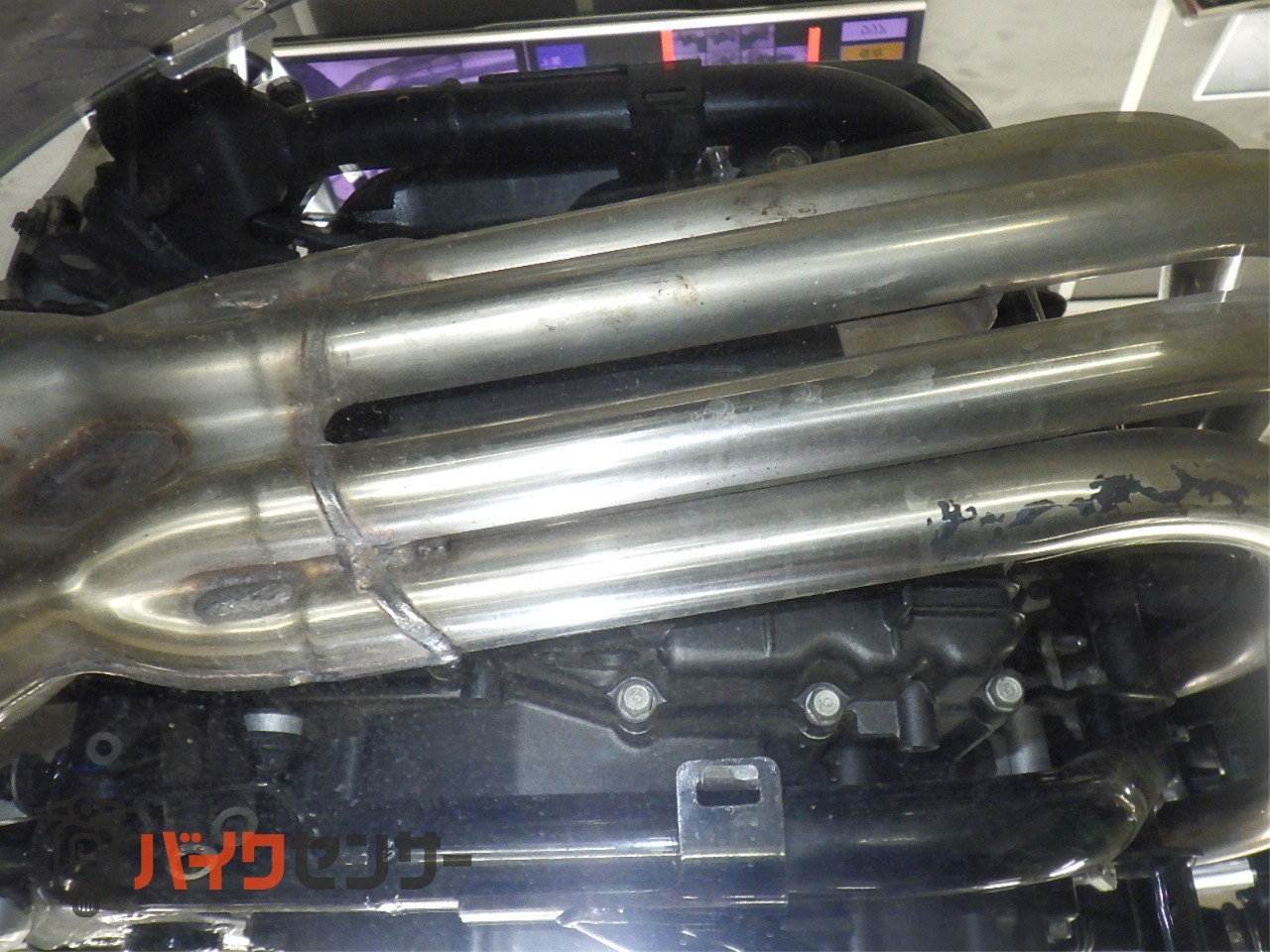 CB400 SUPER FOUR VTEC REVO 金ホイール 社外リアサス 前後タイヤ交換 フロントフォークオーバーホール済_7