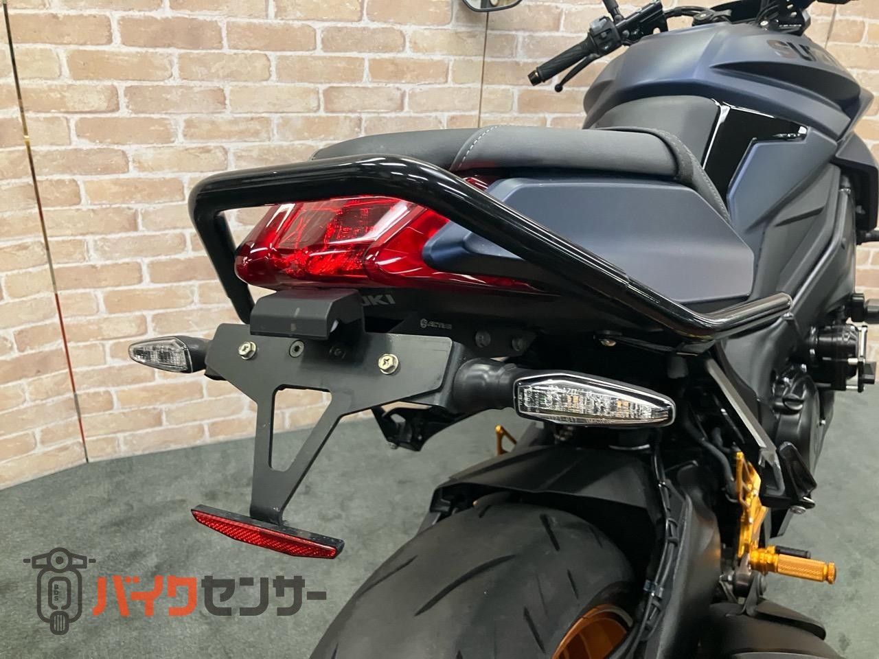 カタナ　OVERハンドル　ベビーフェイスステップ　ヨシムラエンジンスライダー　フェンダーレス　タンデムバー_23