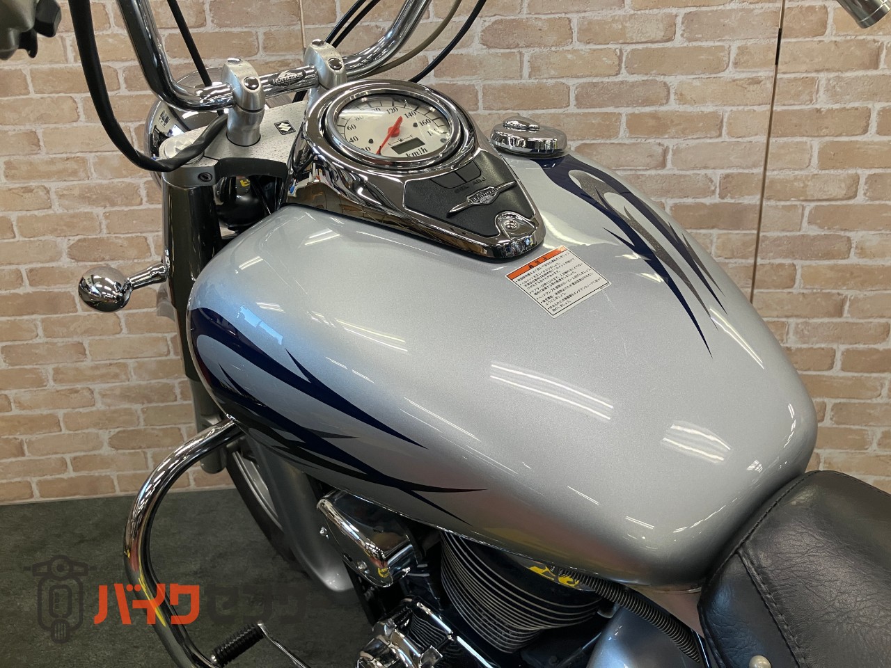 イントルーダー400クラシック　キャブレター車　エンジンガード　バックレスト　サイドサポート　ハンドル　フィッシュテールマフラー_43