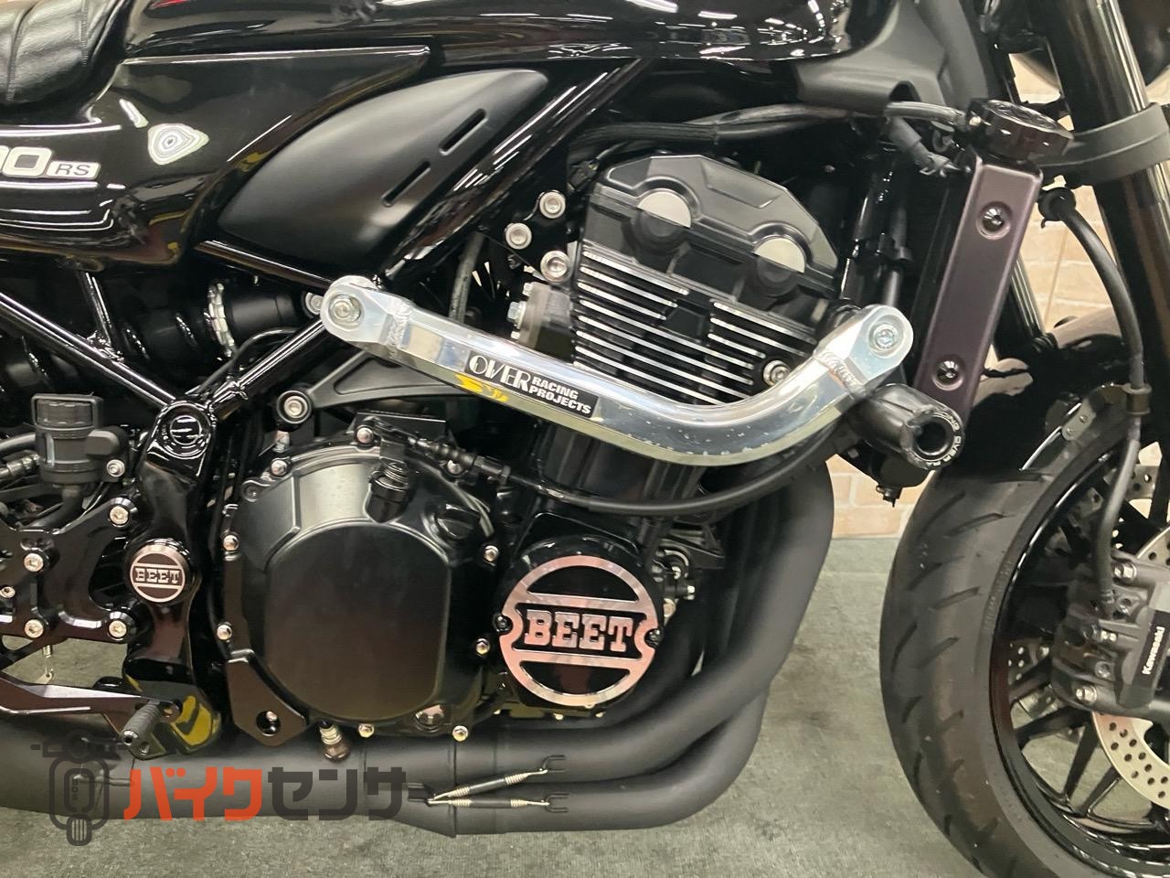 Z900RS  モリワキショート　OVERサブフレーム　バックステップ　マーシャルライト　ロングテール　フェンダーレス　シート　タンデムバー_21
