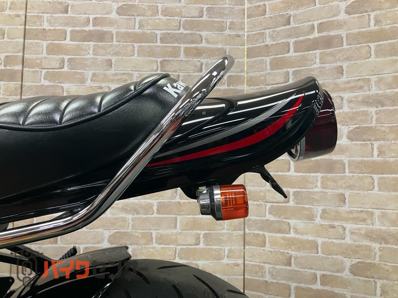 Z900RS  モリワキショート　OVERサブフレーム　バックステップ　マーシャルライト　ロングテール　フェンダーレス　シート　タンデムバー_44