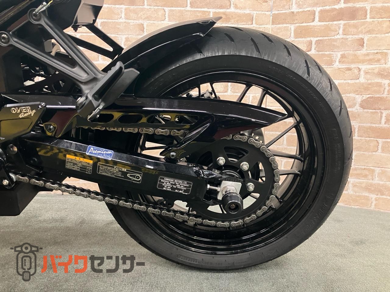 Z900RS  モリワキショート　OVERサブフレーム　バックステップ　マーシャルライト　ロングテール　フェンダーレス　シート　タンデムバー_46