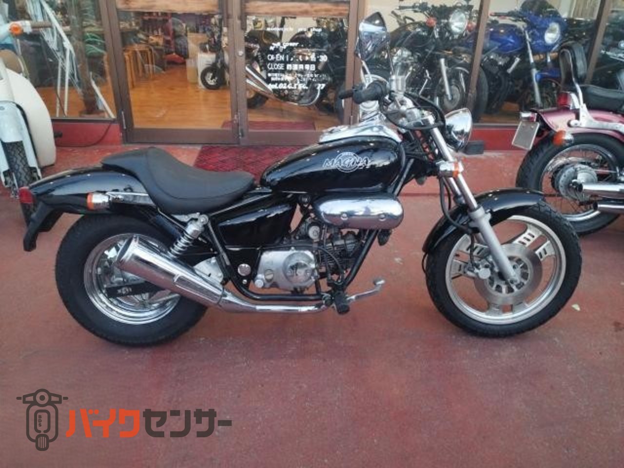 ホンダ マグナ50 MAGUNA FIFTY ブラック 50cc アメリカン B625734| BDS