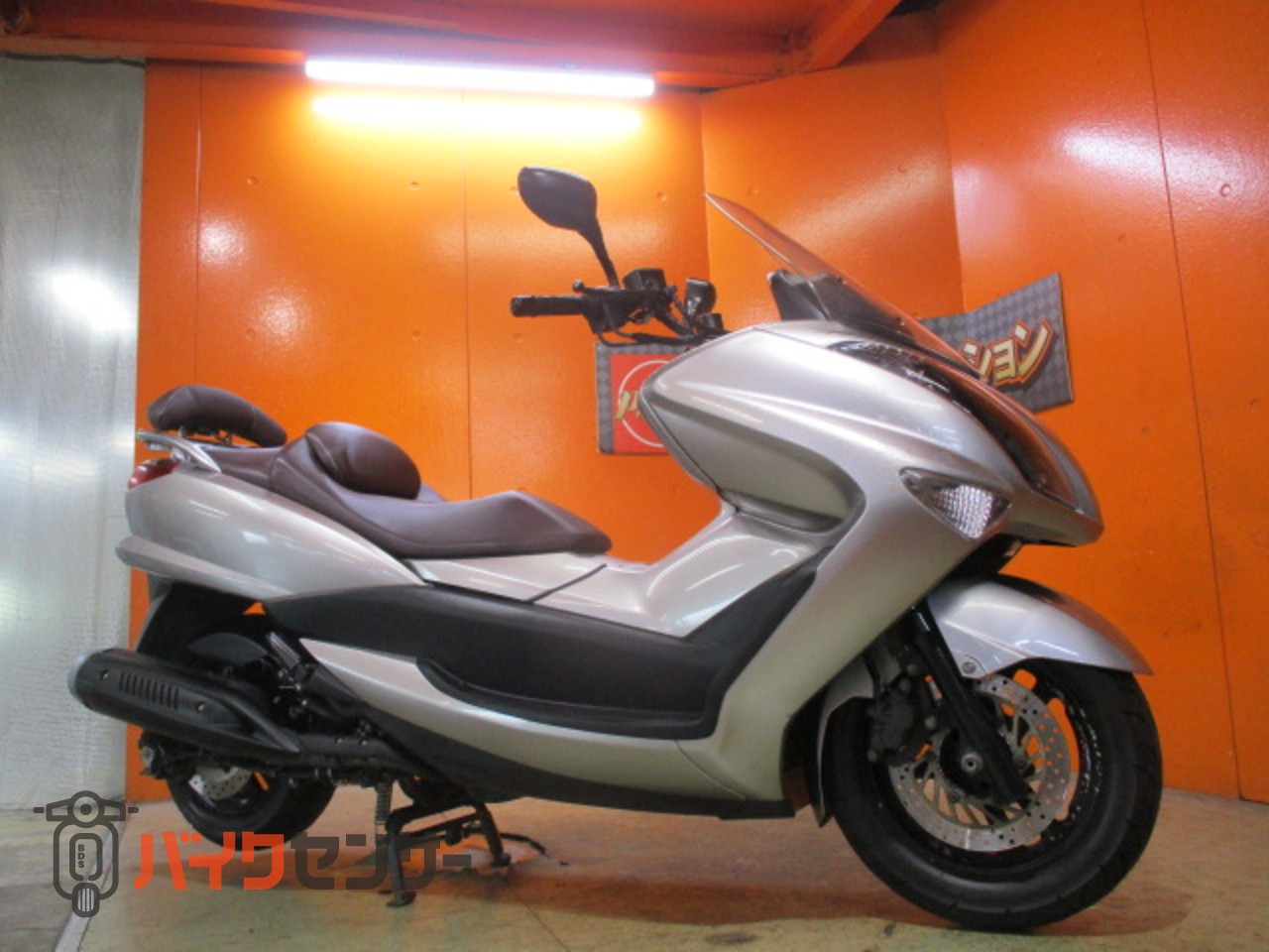 ヤマハ マジェスティ250 SG20J バックレスト シルバー ビック