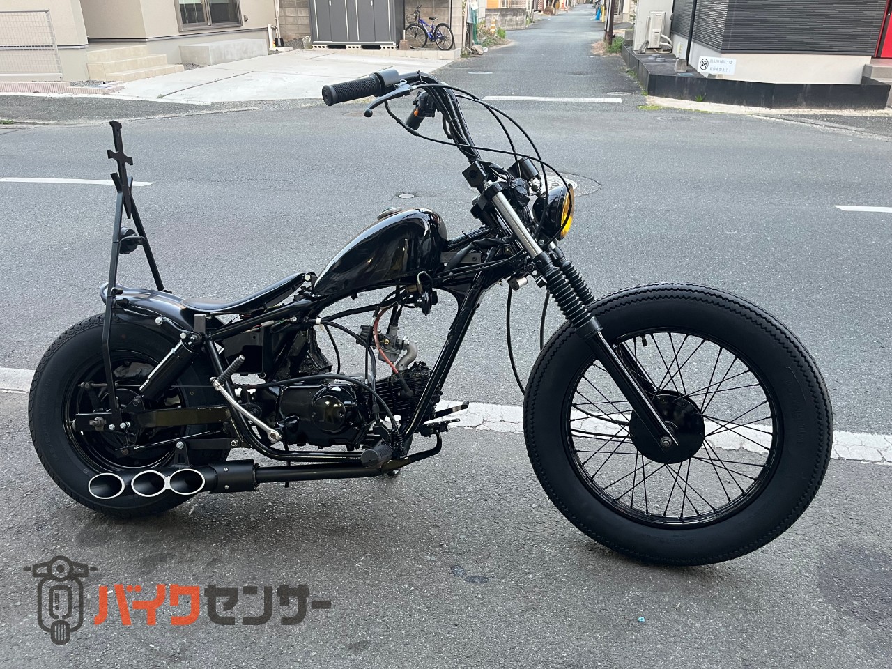 ホンダ JAZZ50 フルカスタム チョッパー 黒 B626440| BDSバイクセンサー