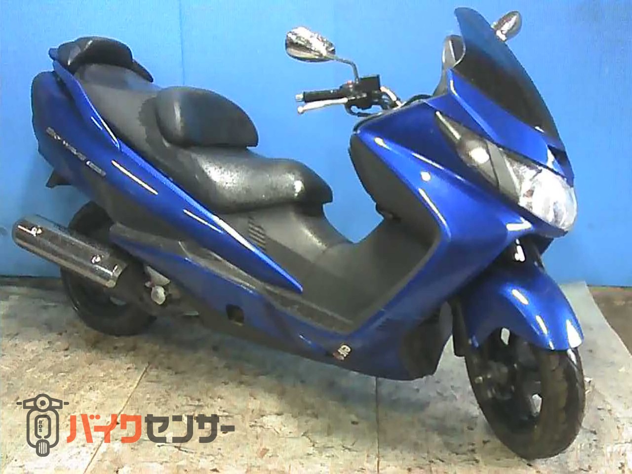 SUZUKI スカイウェイブ250S-2 黒 格安提供車 半額配送キャンペーン クランキング確認 限定 現状渡し諸経費￥0- 横浜 P-Yard スズキ スカイウェイブ250S-2 安価提供車 B626773| BDSバイクセンサー
