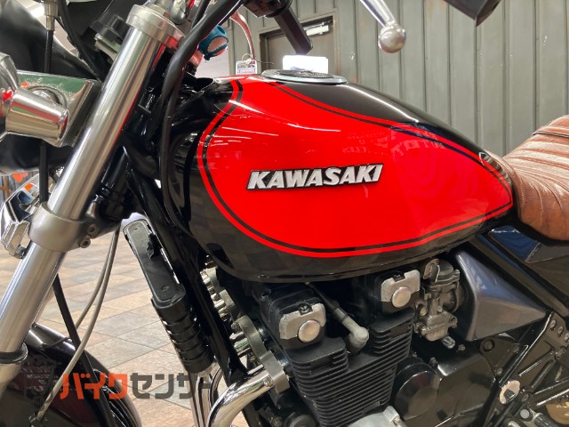 ZEPHYR400 アップハンドルイエローヘッドライト（マーシャル）社外