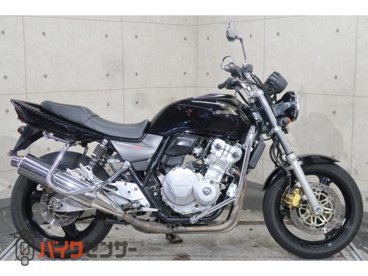 □CB400SF VTEC REVO (NC42) 純正 サイレンサー (M0212)
