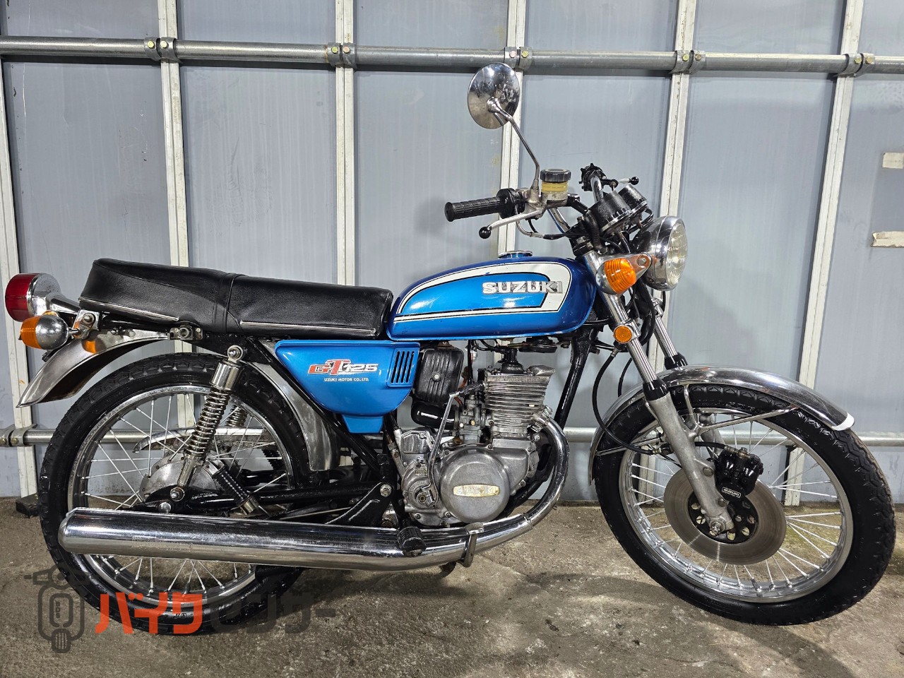 スズキ GT125 国内物 1974年 最初期型 フルノーマル 各部 