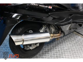 スカイウェイブ250 タイプS　ＣＪ４６Ａモデル　インジェクション　カスタムマフラー[img24]
