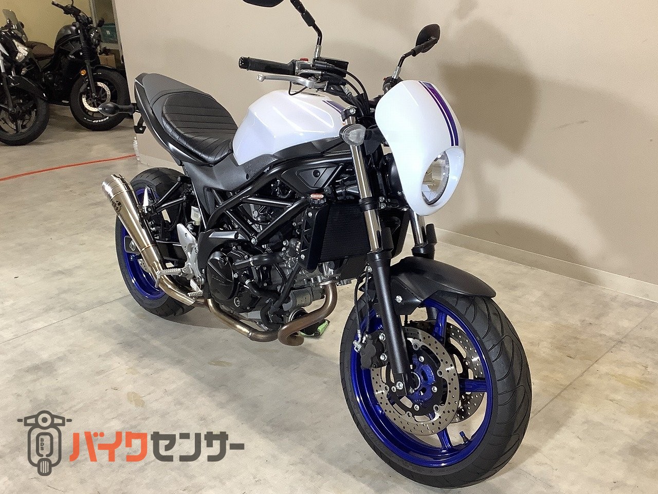 スズキ SV650 ABS 2016年モデル/SP忠男製マフラー/リアフェンダーレス