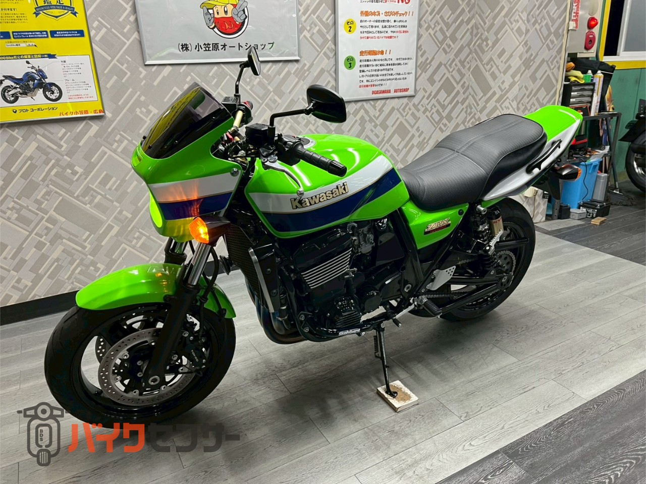 カワサキ ZRX1200R ワンオーナー 最終型 ノジマフルエキマフラー ETC