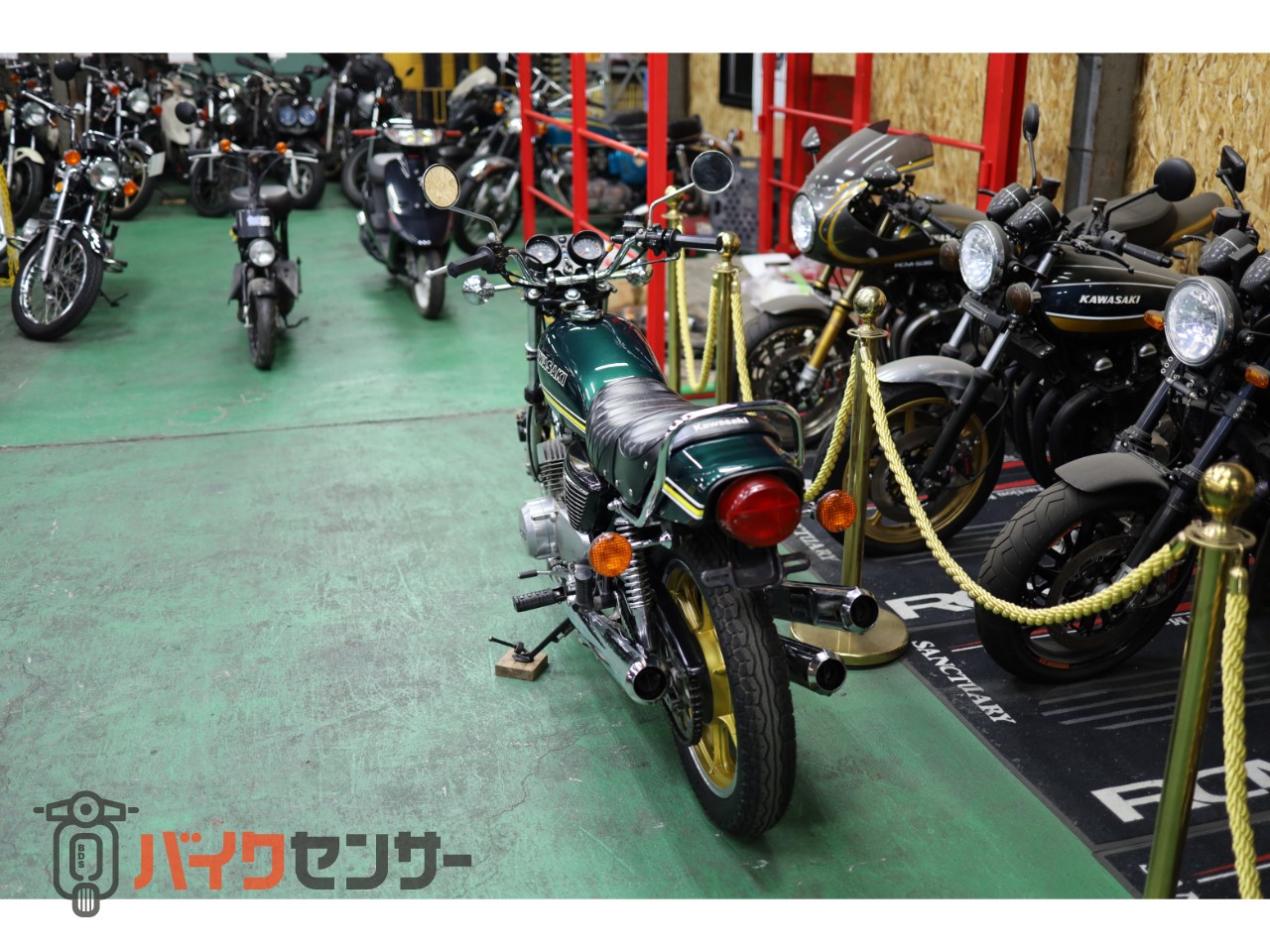 カワサキ KH250 キャストホイール BEET 純正マフラー 180Km